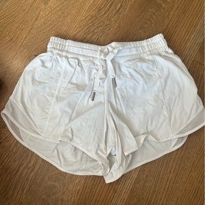 White Lululemon Shorts
